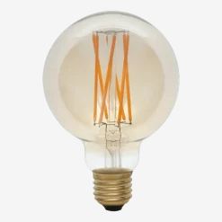 Ampoule teintée LED E27 6W filament 9,5 cm Elva - tala