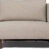 Angle droit de canapé modulable en bouclettes beige Dase - Ferm living