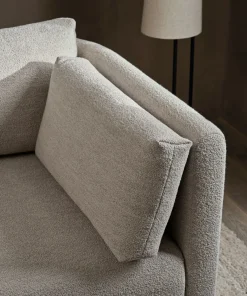 Angle droit de canapé modulable en bouclettes beige Dase - Ferm living