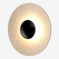 Applique d'extérieur 20 cm noir et blanche Ginger - Marset