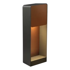 Applique d'extérieur en aluminium gris et cuivré Lab A 35 - Marset
