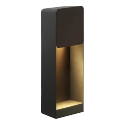 Applique d'extérieur en aluminium gris et marron Lab A 35 - Marset