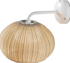 Applique murale d'extérieur led triac dimmable blanc ivoire 27cm Garota A/01 - Bover