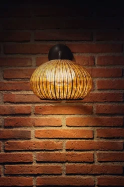 Applique murale d'extérieur led triac dimmable graphite marron 27cm Garota A/01 - Bover