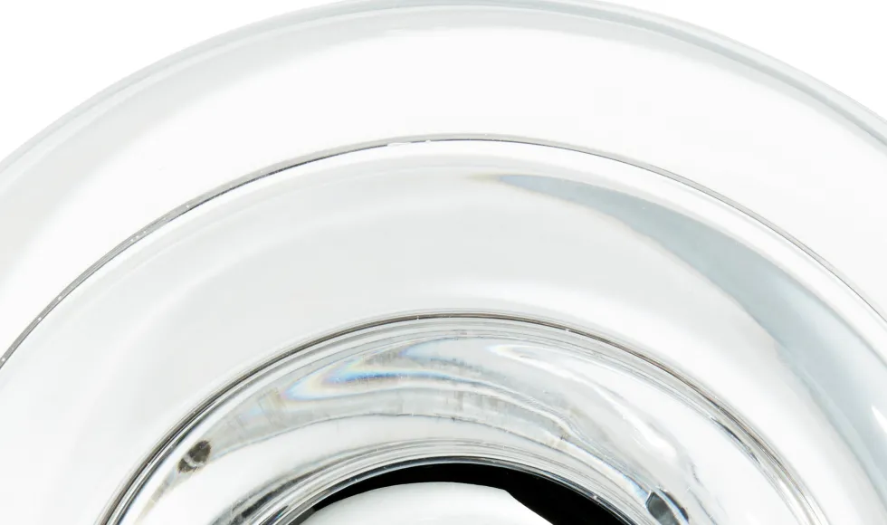 Applique murale en verre transparent 35cm Press - Tom Dixon
