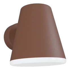 Applique murale extérieur en métal rouille 25,5cm Mist - Belid