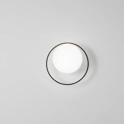 Applique murale noire Outdoor Circ - Estiluz