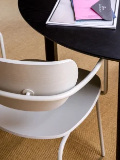 Arch Dining Chair Light Grey - Hübsch