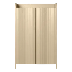 Armoire basse en bois cashmire 70x40x110cm Sill - Ferm Living