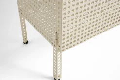 Armoire en acier perforé blanc cassé 89x40x146,5cm - HAY