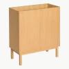 Armoire en bois de chêne naturel 80x40x90cm Ark - Hübsch