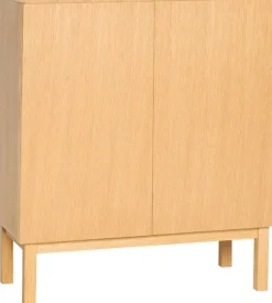 Armoire en bois de chêne naturel 80x40x90cm Ark - Hübsch