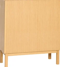 Armoire en bois de chêne naturel 80x40x90cm Ark - Hübsch
