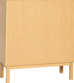 Armoire en bois de chêne naturel 80x40x90cm Ark - Hübsch