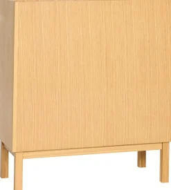 Armoire en bois de chêne naturel 80x40x90cm Ark - Hübsch