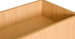 Armoire en bois de chêne naturel 80x40x90cm Ark - Hübsch