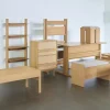 Armoire en bois de chêne naturel 48x34x90cm Forma - Hübsch
