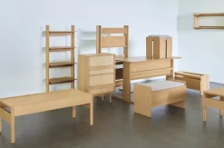 Armoire en bois de chêne naturel 48x34x90cm Forma - Hübsch