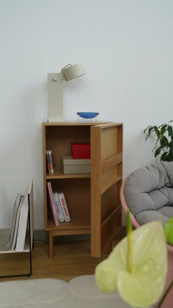 Armoire en bois de chêne naturel 48x34x90cm Forma - Hübsch