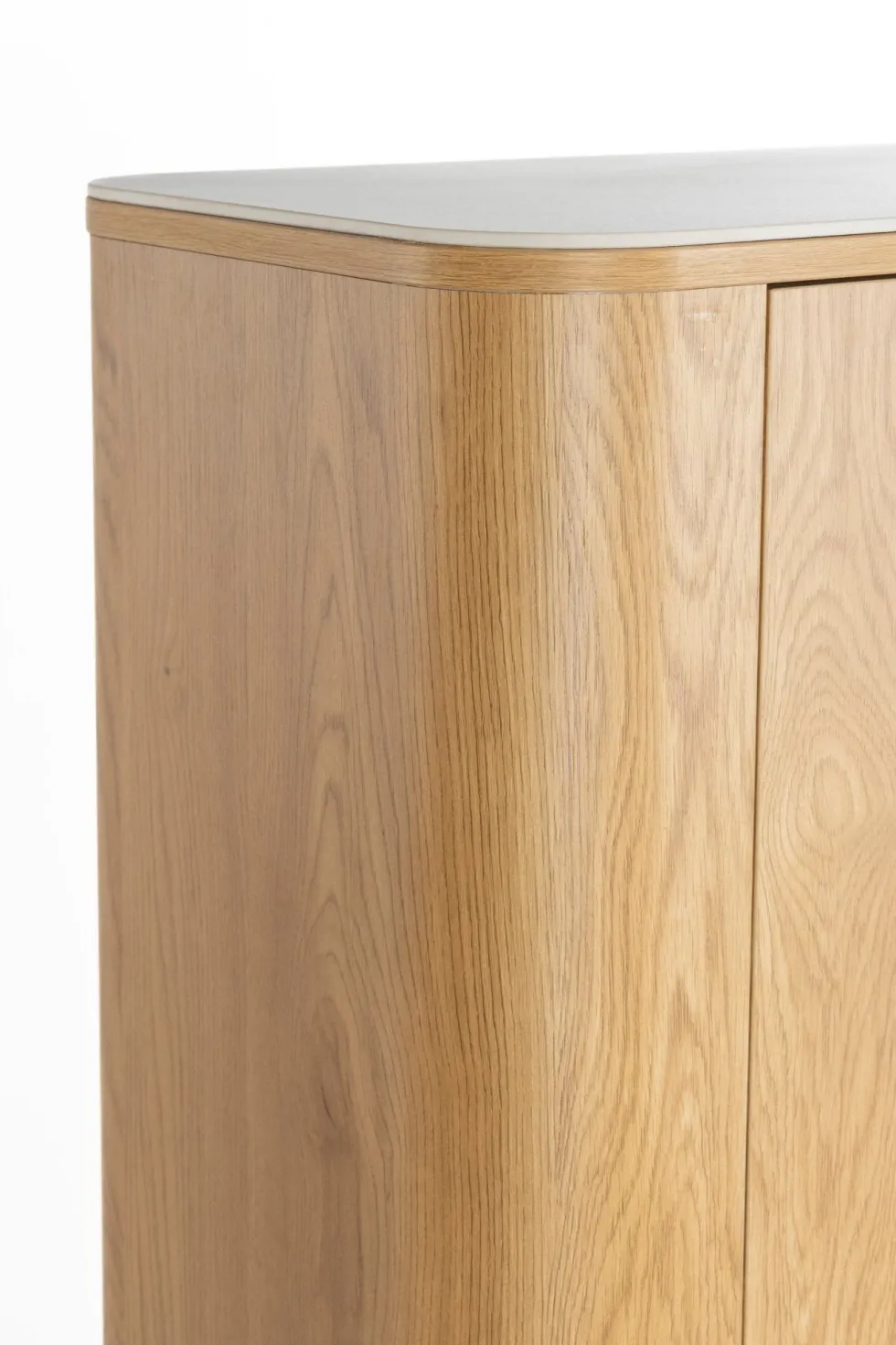 Armoire en bois de chêne 100x40x140cm Oréa - The Cool Republic