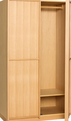 Armoire en bois de chêne 100x55xh181cm Kura - Hübsch
