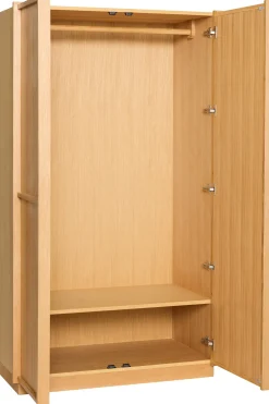 Armoire en bois de chêne 100x55xh181cm Kura - Hübsch