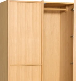 Armoire en bois de chêne 100x55xh181cm Kura - Hübsch