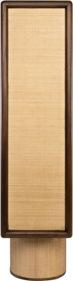 Armoire en bois mindi et rotin 100x187,5cm Granada - Versmissen