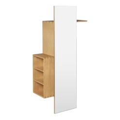 Armoire en chêne avec miroir Bon Hallway - Ferm living