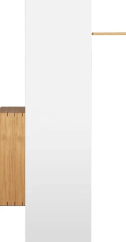 Armoire en chêne avec miroir Bon Hallway - Ferm living