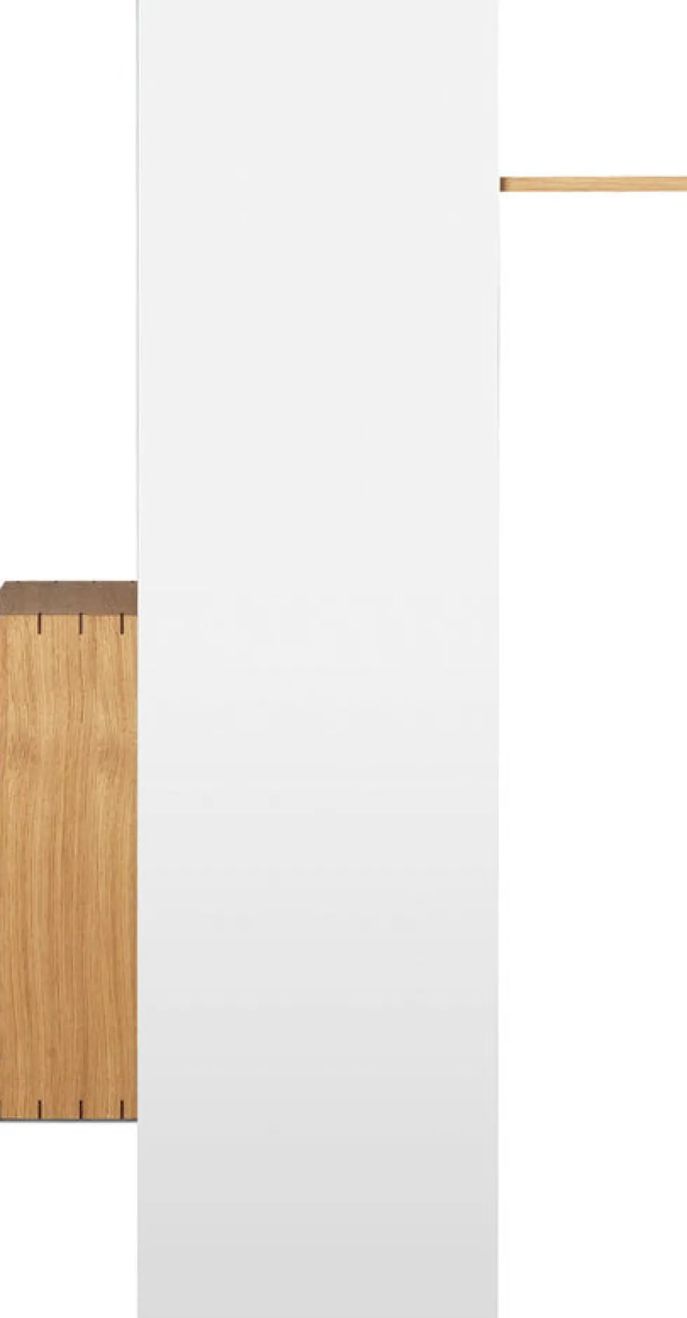 Armoire en chêne avec miroir Bon Hallway - Ferm living