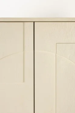 Armoire en chêne beige 140x100cm Faces - Zuiver