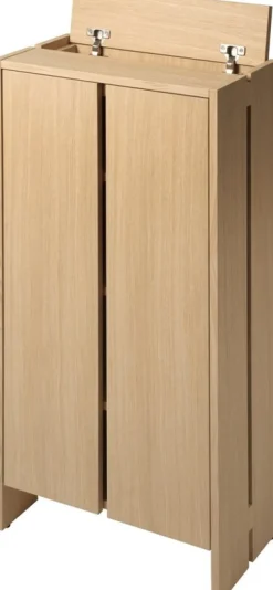 Armoire en placage de chêne 55x30x110cm Parcel - Ferm Living