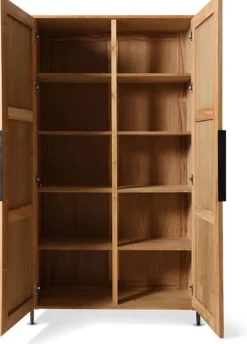 Armoire en rotin Pioneer - HKLIVING