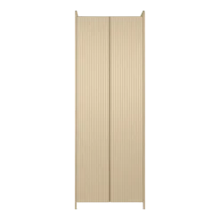 Armoire haute en bois cashmire 70x40x200cm Sill - Ferm Living