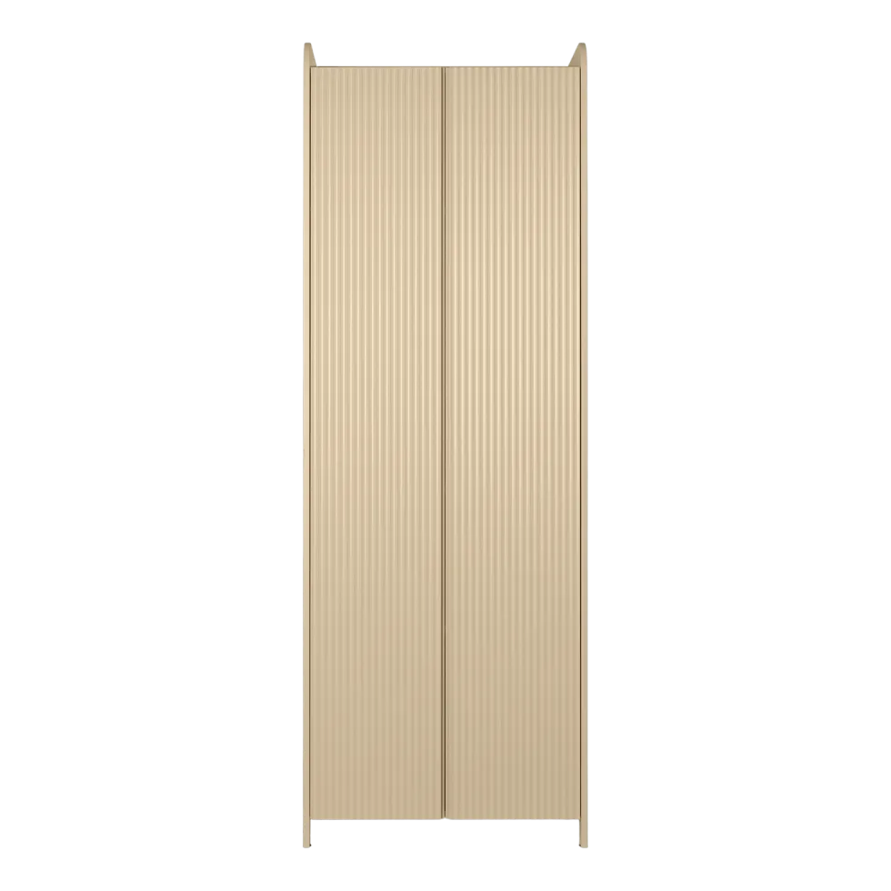 Armoire haute en bois cashmire 70x40x200cm Sill - Ferm Living