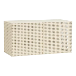 Armoire murale en acier perforé blanc cassé 89x40x45cm - HAY