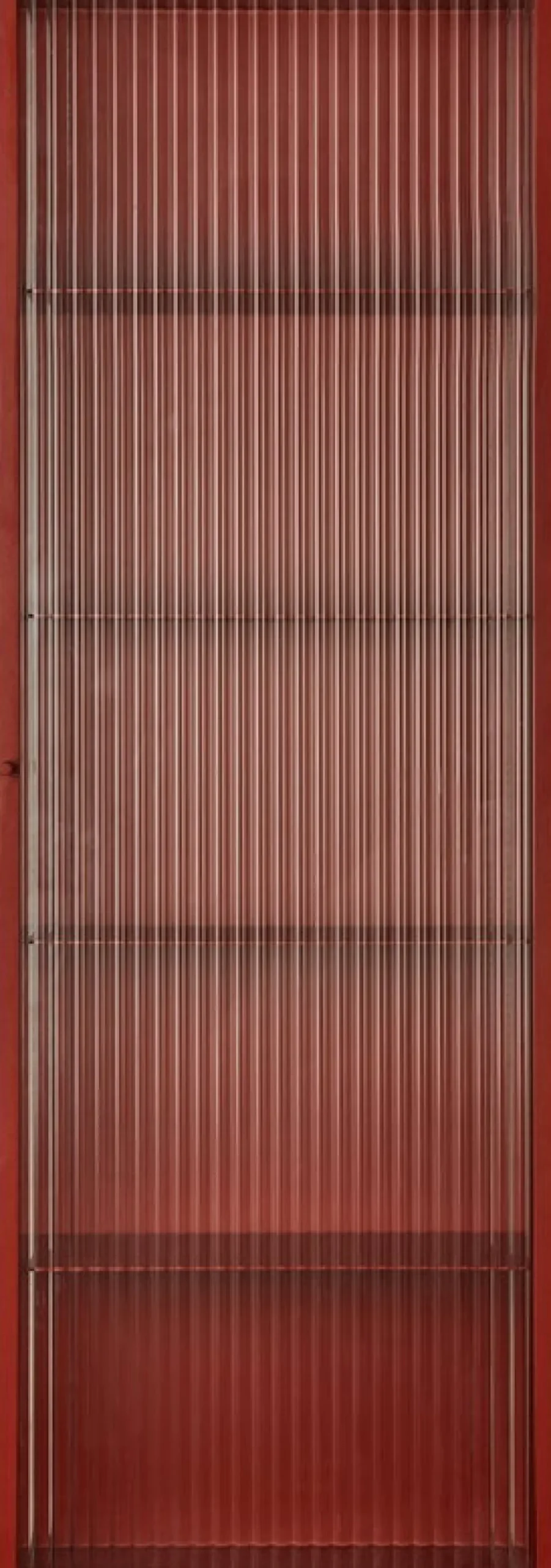 Armoire murale en métal rouge 35x100cm Haze - Ferm living
