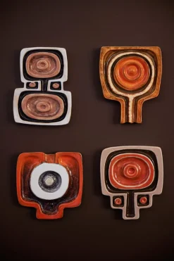 Art mural en céramique Corsage - HKLIVING