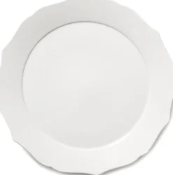 Assiette à diner en porcelaine blanche 26cm Silhouette - Serax