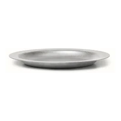 Assiette en acier inoxydable 20x1,8cm Tumbled - Ferm Living