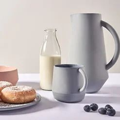 Assiette en céramique corail Unison - Schneid Studio