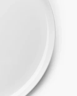 Assiette en porcelaine blanche 28cm - Serax