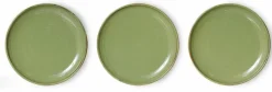 Assiette latérale Vert mousse - HKLIVING
