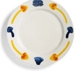 4 assiettes en porcelaine 22cm Haines - &Klevering