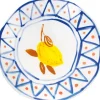 4 Assiettes motifs citrons Moroccan - &Klevering