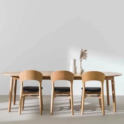 Assise de chaise en cuir reconstitué marron Rainbow - Hans k