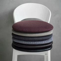 Assise de chaise en cuir reconstitué marron Rainbow - Hans k