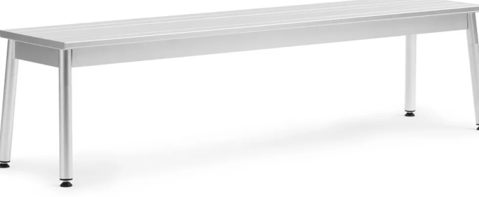 Banc de jardin en aluminium anodisé 173x42x45cm Ex - Normann Copenhagen