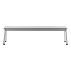 Banc de jardin en aluminium anodisé 173x42x45cm Ex - Normann Copenhagen
